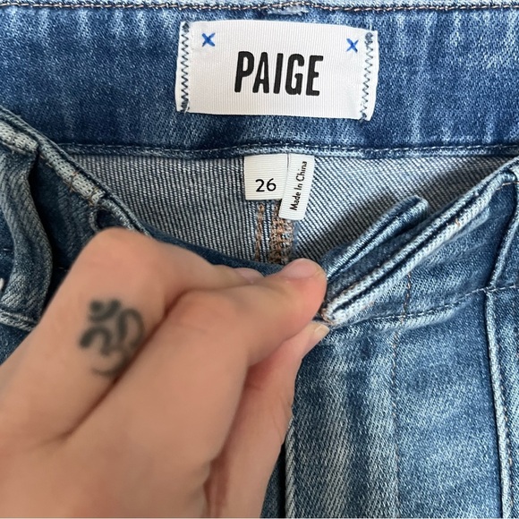 Paige ankle length jeans size 26 denim - Picture 3 of 5